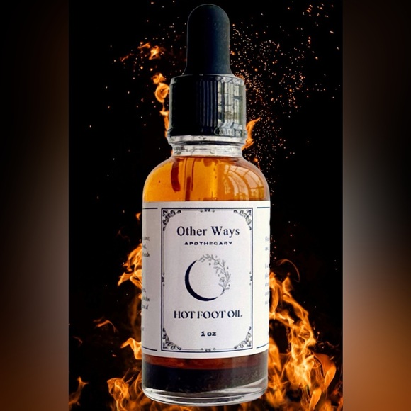 Hot Foot Oil 1oz Banishing & Removing Negative Energy Rituals Hoodoo Wicca Pagan - Picture 4 of 7